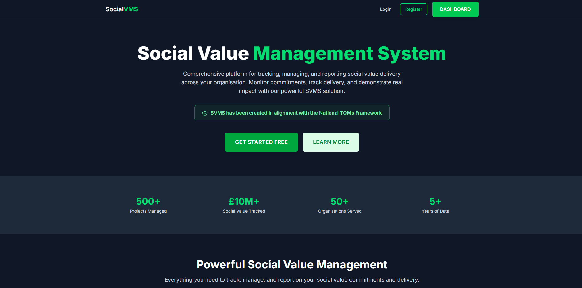 Powerful Social Value Management