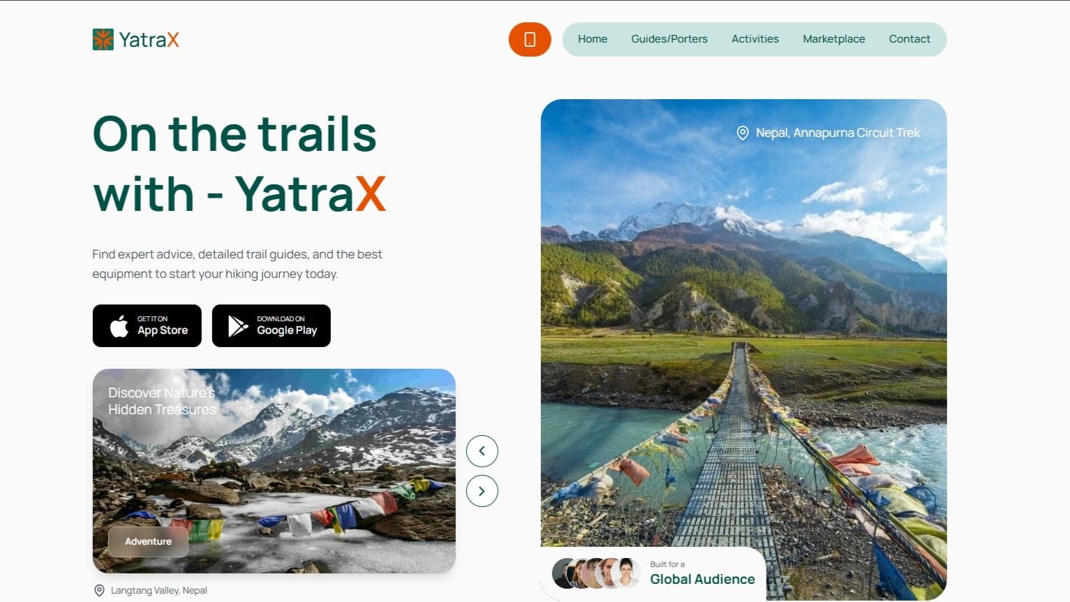 YatraX - Unforgettable Hiking Adventures
